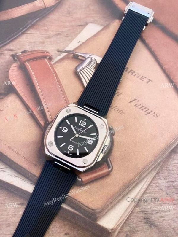 2021 New Copy Bell Ross BR05 Luxury Sports Watch Blue Steel 42mm 2021 New Copy Bell Ross BR05 Luxury Sports Watch Blue Steel 42mm