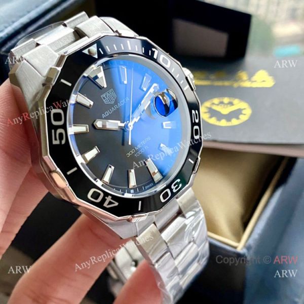 New Replica TAG Heuer Aquaracer 300m Automatic Watch Stainless Steel Black Dial New Replica TAG Heuer Aquaracer 300m Automatic Watch Stainless Steel Black Dial