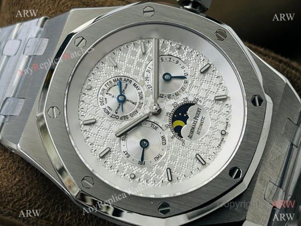 TW factory Copy Audemars Piguet Royal Oak Moon Perpetual Calendar Watch 41mm White Dial TW factory Copy Audemars Piguet Royal Oak Moon Perpetual Calendar Watch 41mm White Dial