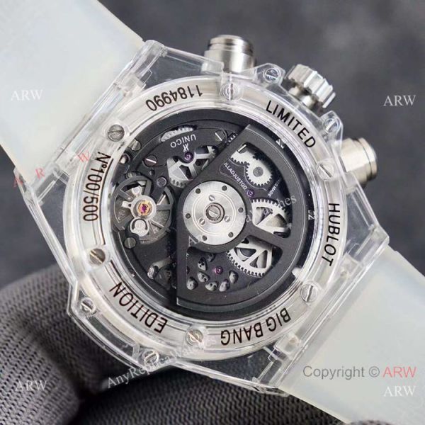 2021 Replica Hublot Big Bang Unico Sapphire Watch Diamond Bezel 45mm 2021 Replica Hublot Big Bang Unico Sapphire Watch Diamond Bezel 45mm