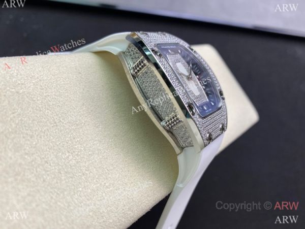 Copy Richard Mille RM07 Lady 31mm Watch Iced Out Diamond Copy Richard Mille RM07 Lady 31mm Watch Iced Out Diamond