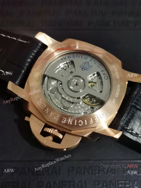 Copy Panerai Luminor Gmt Automatic PAM 00535 Watch Rose Gold Copy Panerai Luminor Gmt Automatic PAM 00535 Watch Rose Gold