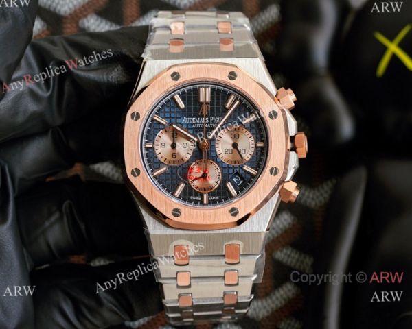 Knockoff Audemars Piguet Royal Oak 42mm Watch 2-Tone Rose Gold Chronograph Knockoff Audemars Piguet Royal Oak 42mm Watch 2-Tone Rose Gold Chronograph