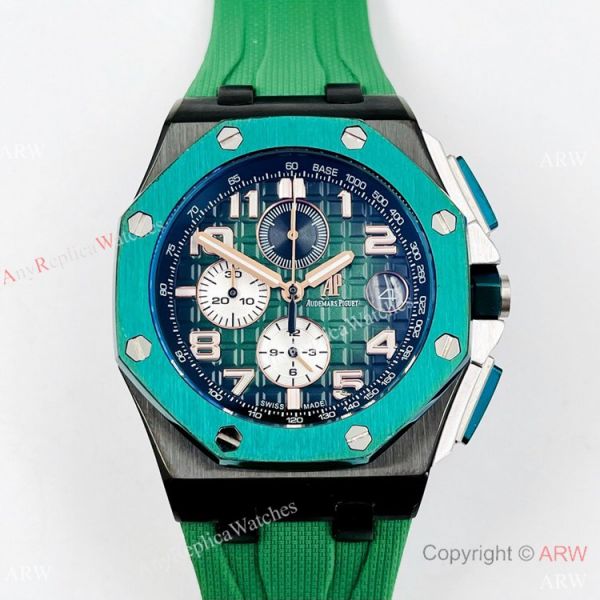 Japan Grade Audemars Piguet Royal Oak Offshore Copy Watches Blue Bezel 44mm Japan Grade Audemars Piguet Royal Oak Offshore Copy Watches Blue Bezel 44mm