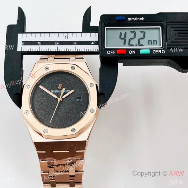 High Quality Audemars Piguet Rose Gold Royal Oak Blank Face Watch High Quality Audemars Piguet Rose Gold Royal Oak Blank Face Watch