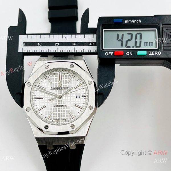 Best Quality Audemars Piguet Royal Oak Autoamtic Watch 42mm Silver Dial Best Quality Audemars Piguet Royal Oak Autoamtic Watch 42mm Silver Dial