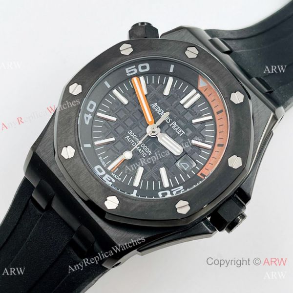 Best Replica Audemars Piguet Royal Oak Offshore Diver Watches Black Steel Best Replica Audemars Piguet Royal Oak Offshore Diver Watches Black Steel