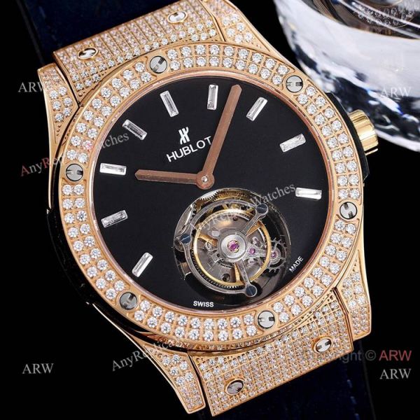 Iced Out Hublot Classic Fusion Diamond Watch 42mm Hublot Tourbillon Watch Replica Iced Out Hublot Classic Fusion Diamond Watch 42mm Hublot Tourbillon Watch Replica