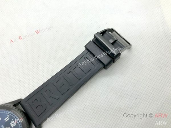 Vintage Breitling Premier Automatic Replica Watch Solid Black Vintage Breitling Premier Automatic Replica Watch Solid Black