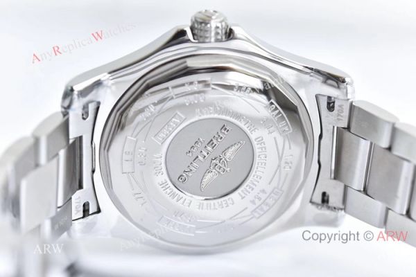 GF Factory Breitling Avenger II GMT Black Arabic Dial Stainless Steel Watch Swiss Grade Replica GF Factory Breitling Avenger II GMT Black Arabic Dial Stainless Steel Watch Swiss Grade Replica