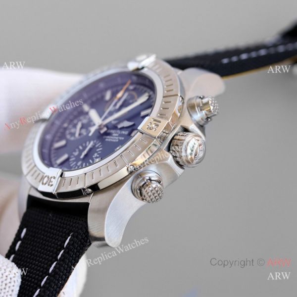 JH Factory Copy Breitling Avenger Chronograph 7750 Watch SS Black Dial 45mm JH Factory Copy Breitling Avenger Chronograph 7750 Watch SS Black Dial 45mm