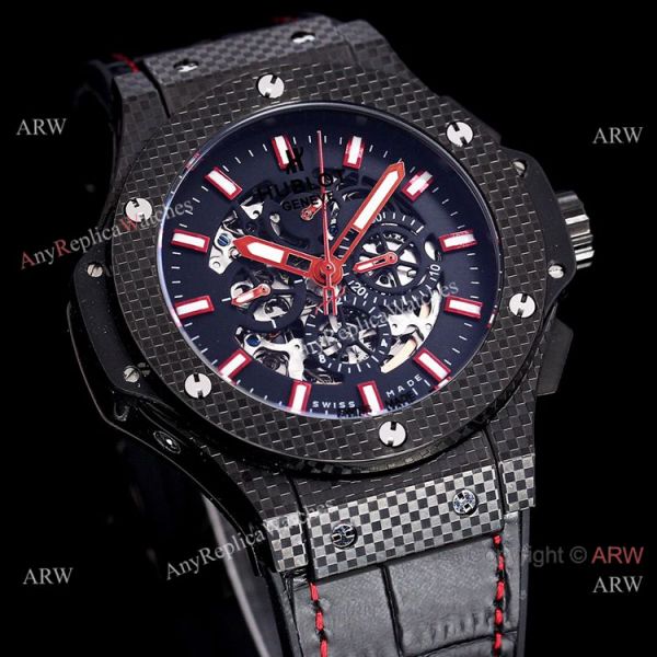 Hublot Big Bang Automatic Replica Watches Carbon Case 48mm Hublot Big Bang Automatic Replica Watches Carbon Case 48mm