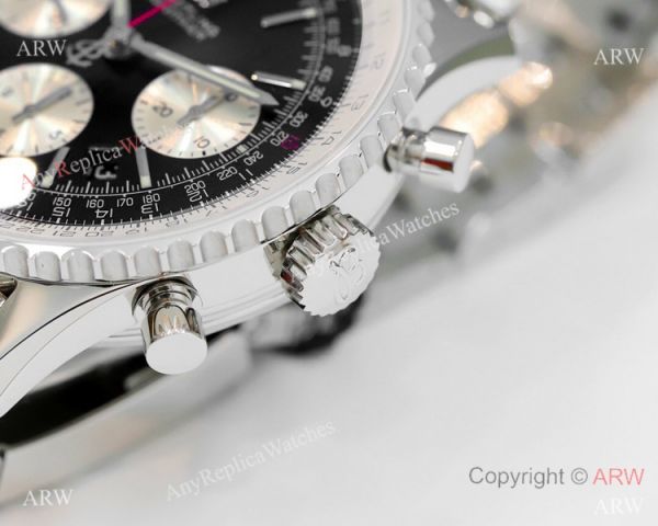 GF V2 Swiss Replica Breitling Navitimer B01 Chronograph Watches Black Dial New Style Band GF V2 Swiss Replica Breitling Navitimer B01 Chronograph Watches Black Dial New Style Band