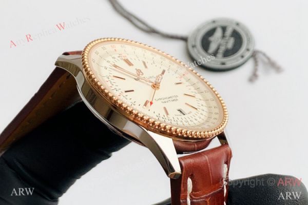 V7 Factory Swiss Replica Breitling Navitimer 1 Watches 41mm Rose Gold V7 Factory Swiss Replica Breitling Navitimer 1 Watches 41mm Rose Gold