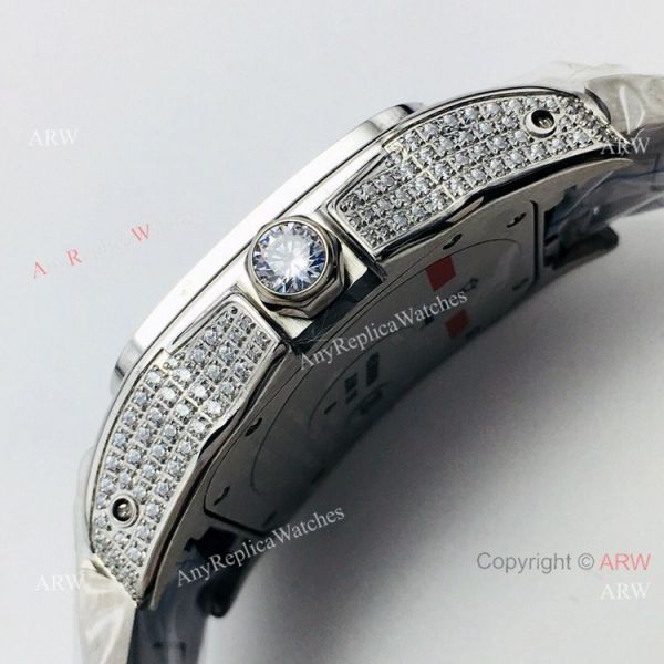 Best Copy Iced Out Cartier Santos Watch Automatic Cartier Santos 100 Diamond Watch Best Copy Iced Out Cartier Santos Watch Automatic Cartier Santos 100 Diamond Watch