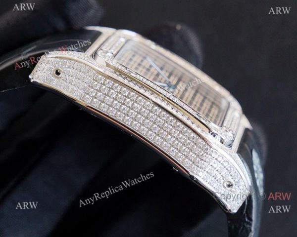 Iced Out Cartier Santos 100 Automatic Watch For Men Best Replica For Sale Iced Out Cartier Santos 100 Automatic Watch For Men Best Replica For Sale