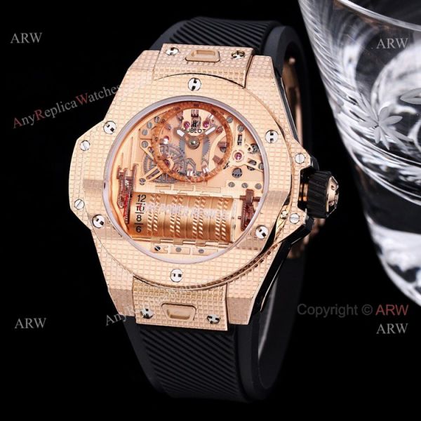 All Black Hublot Big Bang MP-11 Knockoff Watch 45mm With Black Rubber Strap All Black Hublot Big Bang MP-11 Knockoff Watch 45mm With Black Rubber Strap