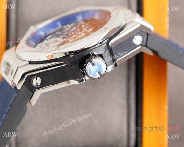 Z Factory Swiss Quality Hublot Sang Bleu Citizen Watch SS Blue Dial 45mm Z Factory Swiss Quality Hublot Sang Bleu Citizen Watch SS Blue Dial 45mm