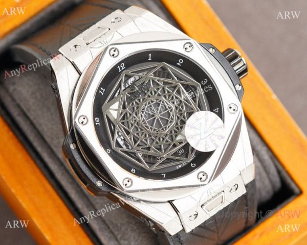 Z Factory Swiss Replica Hublot Sang Bleu Watch 45mm Citizen Movement Z Factory Swiss Replica Hublot Sang Bleu Watch 45mm Citizen Movement