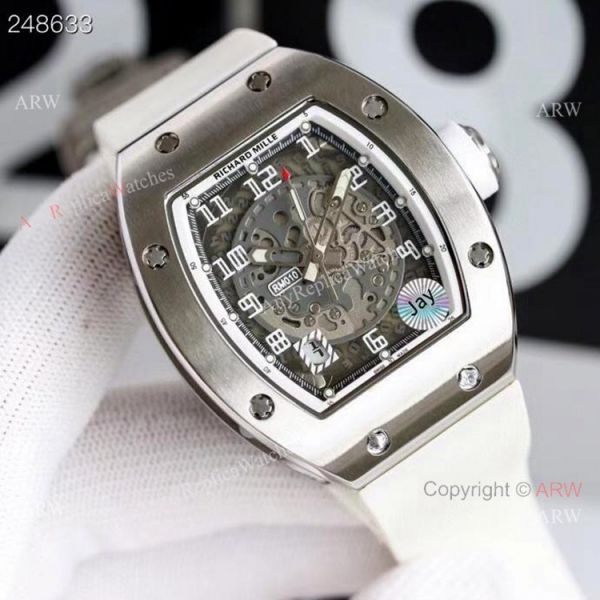 Knockoff Richard Mille RM 030 Rose Gold Watch Black Rubber Strap Knockoff Richard Mille RM 030 Rose Gold Watch Black Rubber Strap