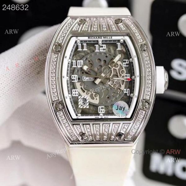 Copy Richard Mille 030 Diamond Watch Automatic For Men Copy Richard Mille 030 Diamond Watch Automatic For Men