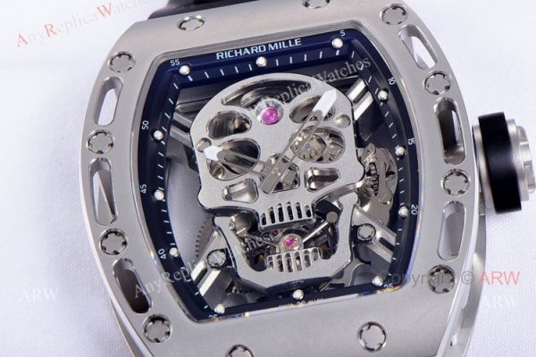 JB Factory Richard Mille Skull Watch For Sale RM 52-01 Tourbillon For Men Replica JB Factory Richard Mille Skull Watch For Sale RM 52-01 Tourbillon For Men Replica