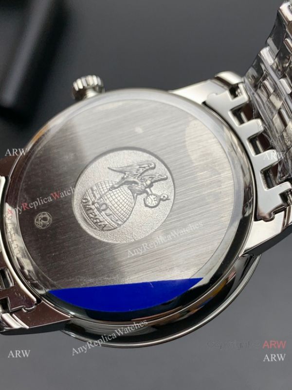 MKS Factory Omega Classic De Ville Prestige 9015 Watch Gray Dial Blue Markers MKS Factory Omega Classic De Ville Prestige 9015 Watch Gray Dial Blue Markers