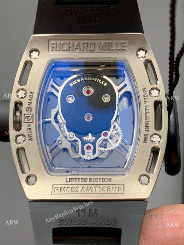 ZF Factory Richard Mille RM 052 Skull Tourbillon Watch Titanium ZF Factory Richard Mille RM 052 Skull Tourbillon Watch Titanium