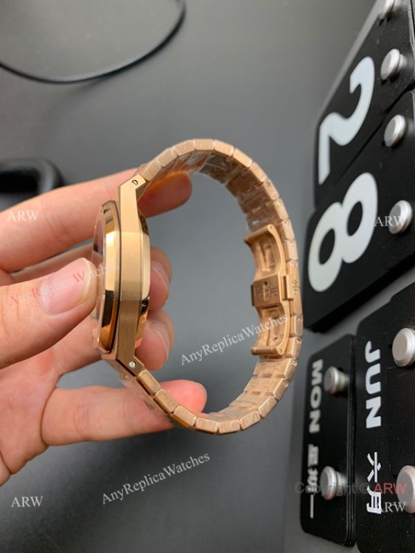 JF Factory Audemars Piguet Royal Oak 15400 Rose Gold Watch 41mm JF Factory Audemars Piguet Royal Oak 15400 Rose Gold Watch 41mm