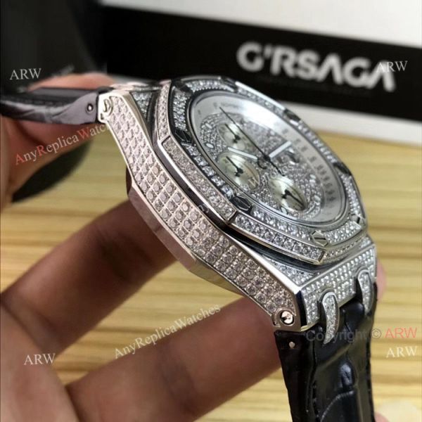 42mm Audemars Piguet Royal Oak Offshore Full Diamonds Watch Quartz Replica 42mm Audemars Piguet Royal Oak Offshore Full Diamonds Watch Quartz Replica