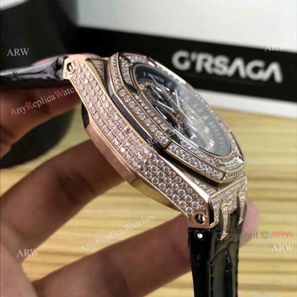 New Iced Out Audemars Piguet Royal Oak Offshore Rose Gold Chronograph 42mm Copy Watch New Iced Out Audemars Piguet Royal Oak Offshore Rose Gold Chronograph 42mm Copy Watch