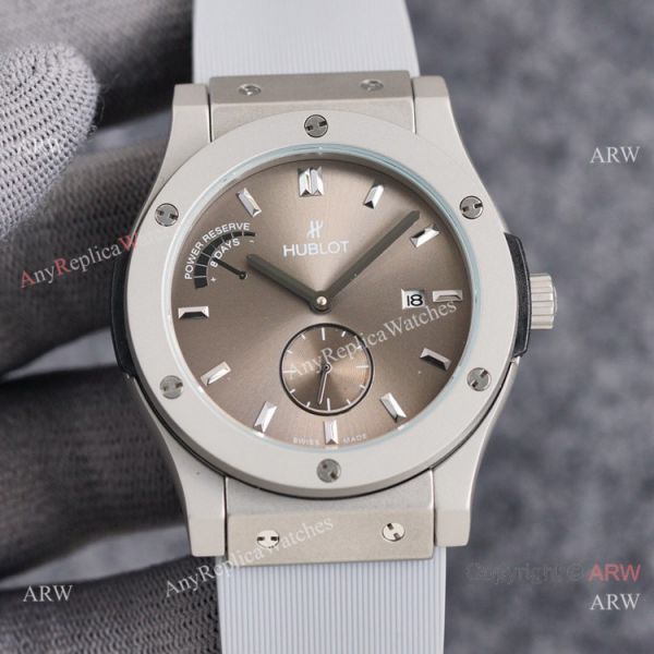 2021 Replica Hublot Classic Fusion 42mm Black Dial Rubber Strap Watches 2021 Replica Hublot Classic Fusion 42mm Black Dial Rubber Strap Watches