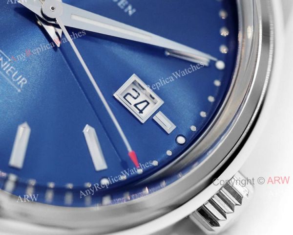 New IWC Ingenieur IW323310 Laureus Automatic Blue Face Black Leather Strap Watch Replica New IWC Ingenieur IW323310 Laureus Automatic Blue Face Black Leather Strap Watch Replica