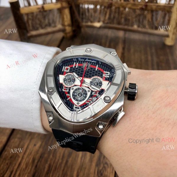 Replica Lamborghini 124bbr Spyder Quartz Watch 47mm Black Rubber Band Replica Lamborghini 124bbr Spyder Quartz Watch 47mm Black Rubber Band