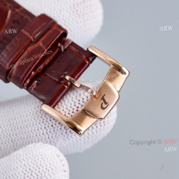 Swiss Grade Piaget Altiplano Black Face Brown Leather Strap Asia Swiss ETA2824 Clone Watch Swiss Grade Piaget Altiplano Black Face Brown Leather Strap Asia Swiss ETA2824 Clone Watch