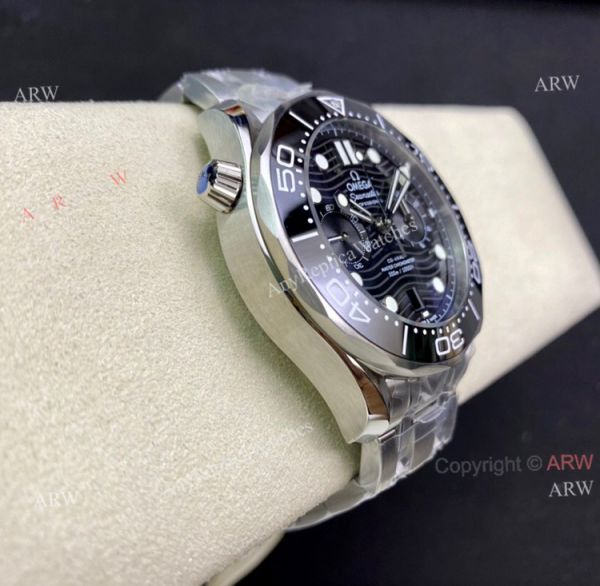 New Black Dial Omega Seamaster OMF Factory Replica Watches Clone Omega 9900 For Men New Black Dial Omega Seamaster OMF Factory Replica Watches Clone Omega 9900 For Men