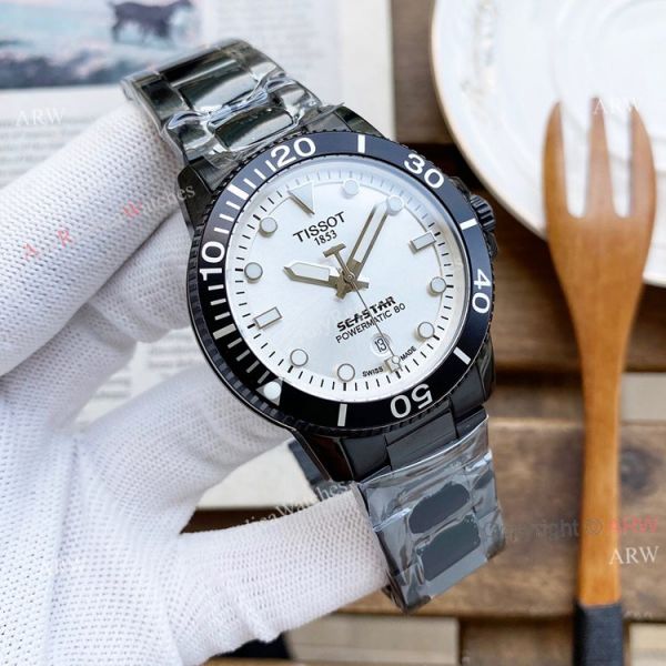 Buy High Quality Replica Tissot Seastar All Black Watch 45mm For Men Buy High Quality Replica Tissot Seastar All Black Watch 45mm For Men