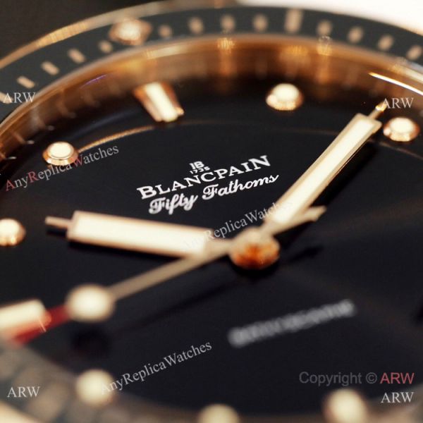Swiss Grade Replica Blancpain Fifty Fathoms Bathyscaphe GF Factory Cal.1315 Rose Gold Watch Swiss Grade Replica Blancpain Fifty Fathoms Bathyscaphe GF Factory Cal.1315 Rose Gold Watch