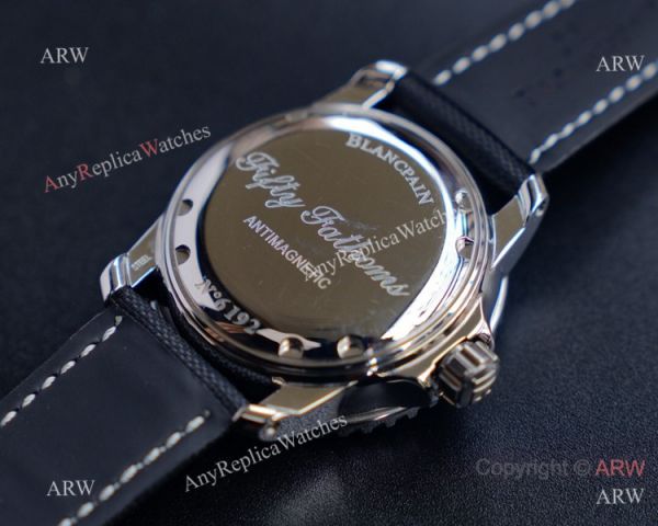 JH Replica Blancpain Fifty Fathoms Swiss Watch Stainless Steel Chocolate Dial 45mm JH Replica Blancpain Fifty Fathoms Swiss Watch Stainless Steel Chocolate Dial 45mm