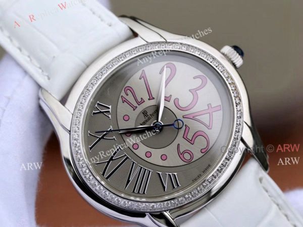 Swiss Quality Replica Audemars Piguet Millenary Stainless Steel Diamond Watch Swiss Quality Replica Audemars Piguet Millenary Stainless Steel Diamond Watch