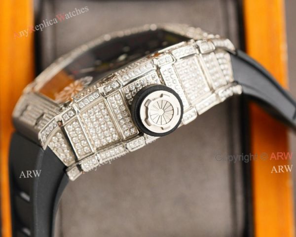 (RM Factory) Richard Mille RM 35-01 Rafa Diamond Watch Replica (RM Factory) Richard Mille RM 35-01 Rafa Diamond Watch Replica