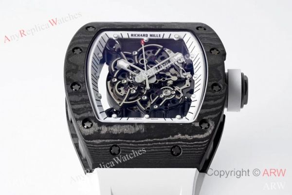 ZF Favtory Richard Mille RM055 Bubba Watson NTPT CarbonWhite Men Watch ZF Favtory Richard Mille RM055 Bubba Watson NTPT CarbonWhite Men Watch