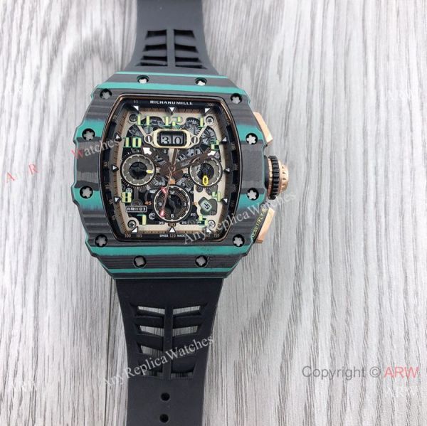 Clone Richard Mille rm11-03 Men Watches CarbonRose Gold Case Clone Richard Mille rm11-03 Men Watches CarbonRose Gold Case