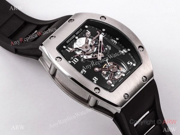 Super Clone Richard Mille RM001 Real Tourbillon JB Factory Stainless Steel Watch Super Clone Richard Mille RM001 Real Tourbillon JB Factory Stainless Steel Watch