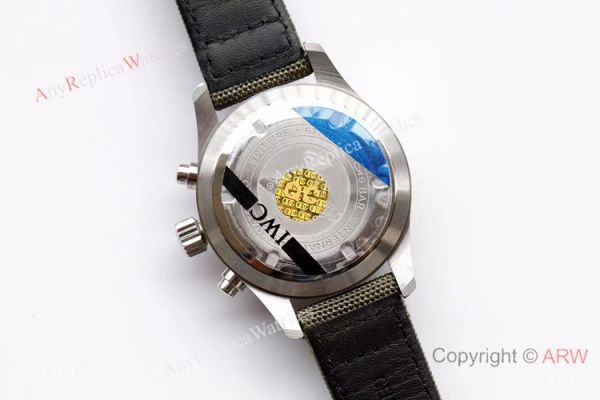ZF Factory IWC Pilots Watch 7750 Chronograph Spitfire Stainless Steel ZF Factory IWC Pilots Watch 7750 Chronograph Spitfire Stainless Steel