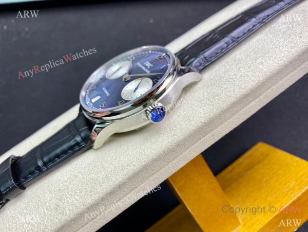ZF Factory IWC Portugieser 7 Days Bucherer Blue Dial Watches 42mm ZF Factory IWC Portugieser 7 Days Bucherer Blue Dial Watches 42mm