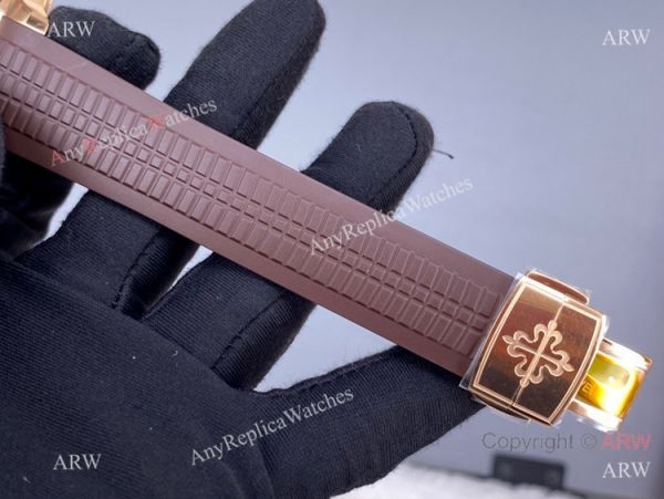 ZF Factory Patek Philippe Aquanaut 5164A Men Watch Rose Gold Chocolate Dial 40.8mm ZF Factory Patek Philippe Aquanaut 5164A Men Watch Rose Gold Chocolate Dial 40.8mm