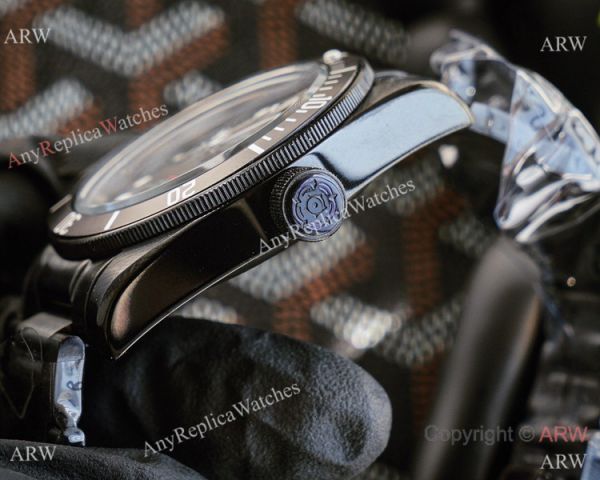 Vintage Tudor Heritage Replica Watch Solid Black Automatic 42mm Vintage Tudor Heritage Replica Watch Solid Black Automatic 42mm