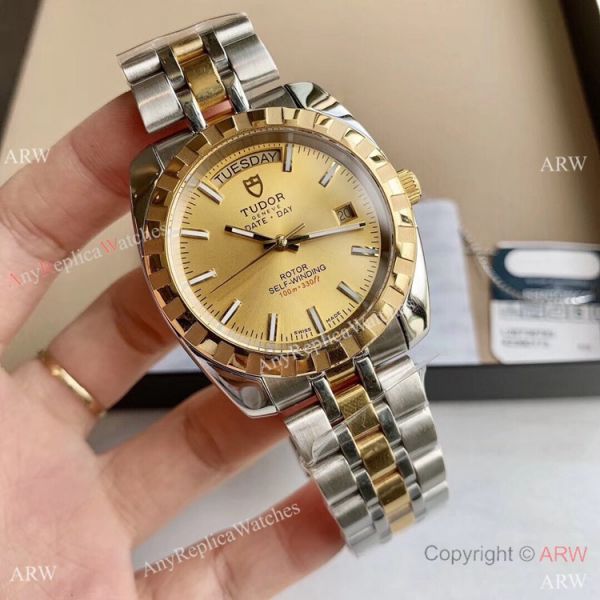 Copy TUDOR Glamour Date+Day Watch m56000 White Dial Watches Copy TUDOR Glamour Date+Day Watch m56000 White Dial Watches