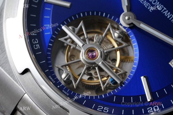 1-1 Super Clone Vacheron Constantin Overseas Tourbillon V2 6000v Blue Rubber Strap Watch 1-1 Super Clone Vacheron Constantin Overseas Tourbillon V2 6000v Blue Rubber Strap Watch